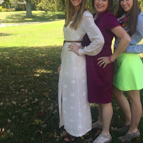 Free People Embroidered Long Sleeve Maxi Dress - Picture 6 of 7